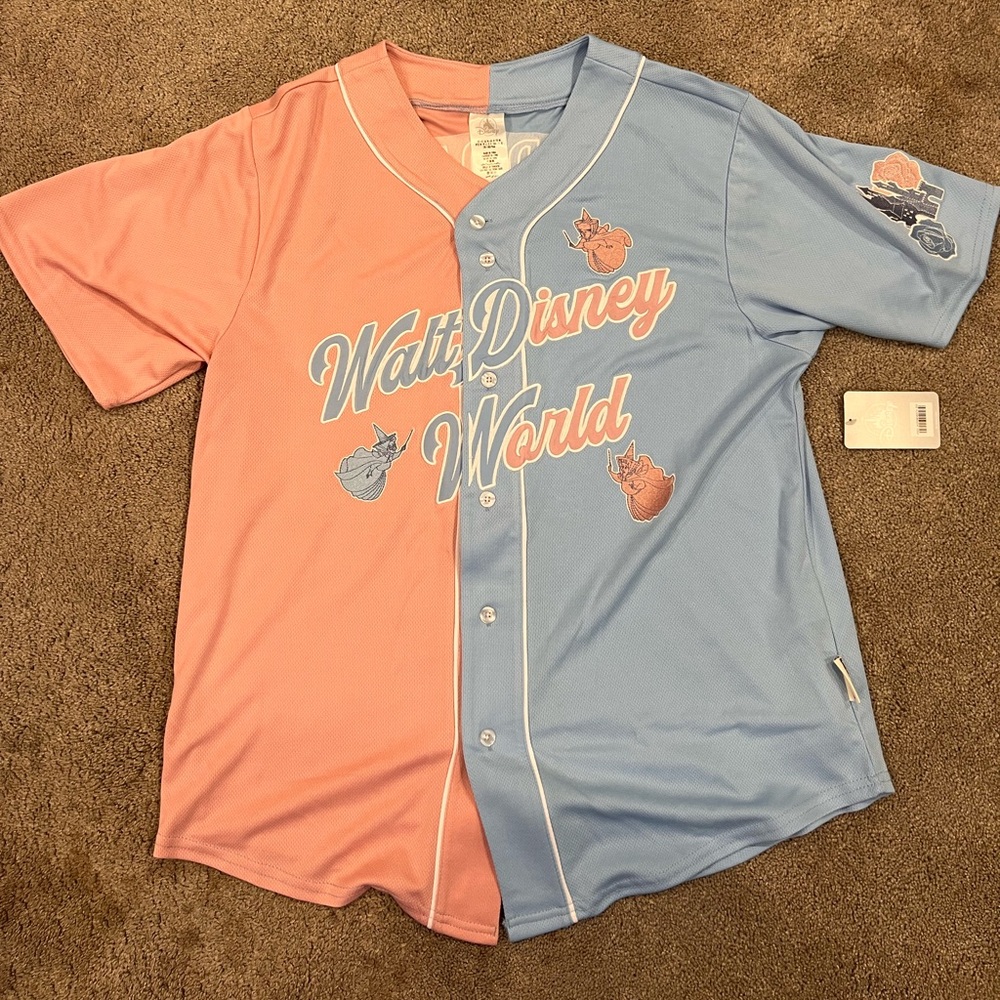 NWT Disney Sleeping Beauty Aurora Baseball Jersey